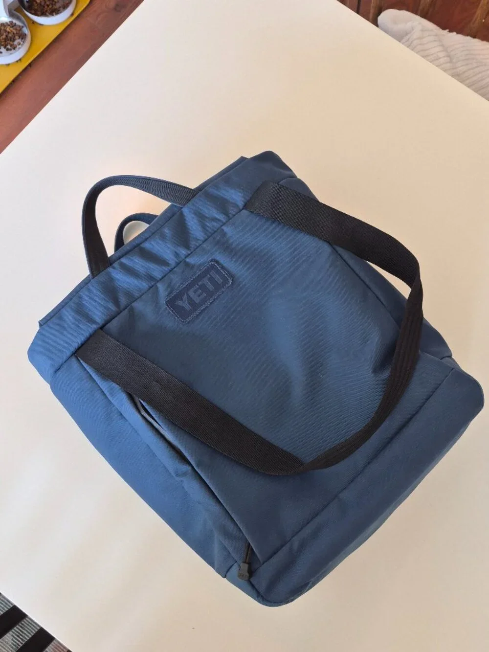 YETI Navy Blue Laptop Work Tote Bag Padded Organizer Shoulder Travel Bag